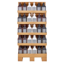 Premier Decorations Fire Effect Lantern 24cm Premier Decorations Fire Effect Lantern 24cm