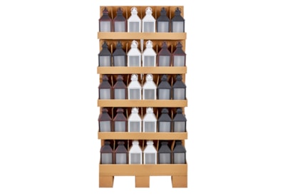 Premier Decorations Fire Effect Lantern 24cm