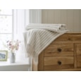 Salcombe Stripe Throw Latte 170Cm Salcombe Stripe Throw Latte 170Cm