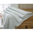Salcombe Stripe Throw Sky Blue 170Cm
