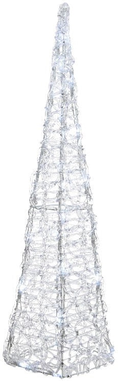 Led Acrylic Pyramid Flash Out Cool White 58cm (499025)