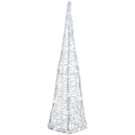 Led Acrylic Pyramid Flash Out Cool White 58cm (499025)