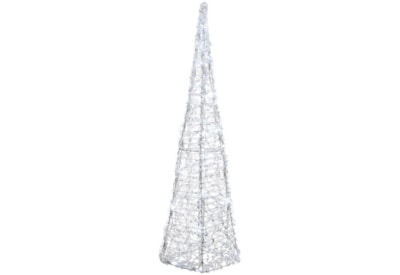 Led Acrylic Pyramid Flash Out Cool White 58cm (499025)