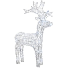 Led Acrylic Reindeer Outdoor Cool White 90cm (499069)