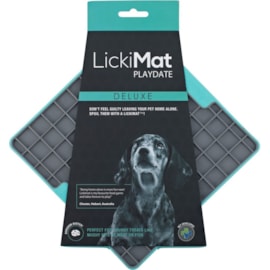Sharples Lickimat Playdate Deluxe Dog Feeder Turquoise 20cm Sharples Lickimat Playdate Deluxe Dog Feeder Turquoise 20cm