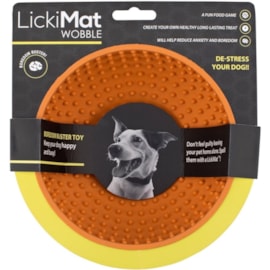Sharples Lickimat Wobble Dog Feeder Orange Sharples Lickimat Wobble Dog Feeder Orange