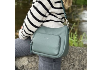 David Jones Pu Short Shoulder Bag Dk Green David Jones Pu Short Shoulder Bag Dk Green