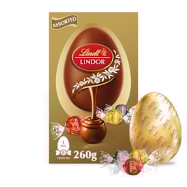 Lindt Lindor Assorted Egg 260g Lindt Lindor Assorted Egg 260g