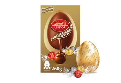 Lindt Lindor Assorted Egg 260g Lindt Lindor Assorted Egg 260g