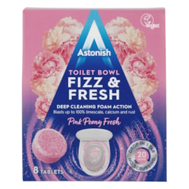 Astonish Toilet Tabs Peony Fresh 8s (C2150)