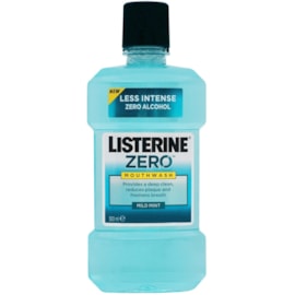 Listerine Zero Mild Mint Mouthwash 500ml Listerine Zero Mild Mint Mouthwash 500ml