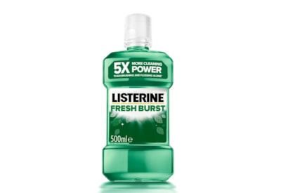 Listerine Fresh Burst Mouthwash 500ml Listerine Fresh Burst Mouthwash 500ml