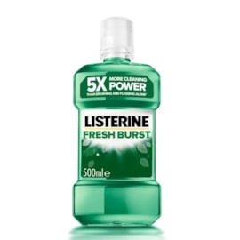 Listerine Fresh Burst Mouthwash 500ml