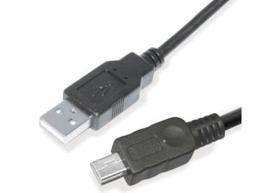 Lloytron Usb 2.0 Connector Cable Male Type A Minib 1m (A2331)