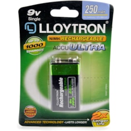 Lloytron Accuultra Rechargable Battery 9v Lloytron Accuultra Rechargable Battery 9v