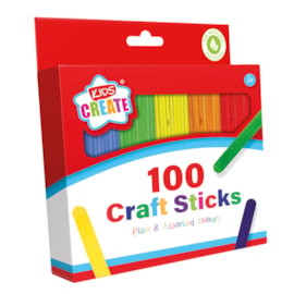 Act 100 Craft Sticks (LOLY/1)