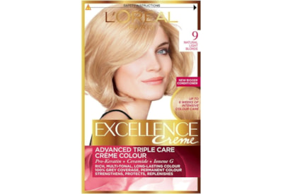 Loreal Excellence Natural Light Blonde 9 Loreal Excellence Natural Light Blonde 9