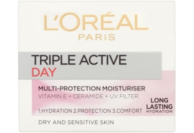 Loreal Triple Active Day Dry & Sensitive Moisturiser Loreal Triple Active Day Dry & Sensitive Moisturiser
