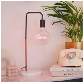 Steepletone Led Text Lightbulb Love Steepletone Led Text Lightbulb Love