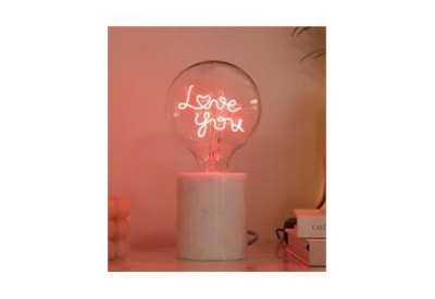 Steepletone Led Text Lightbulb Love You Steepletone Led Text Lightbulb Love You