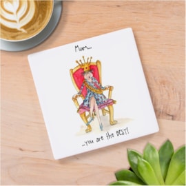 Lesser & Pavey Best Mum Coaster Lesser & Pavey Best Mum Coaster