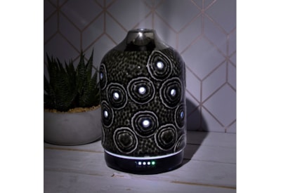 Lesser & Pavey Silver/circles Humidifier Lesser & Pavey Silver/circles Humidifier