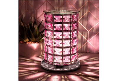 Desire Aroma Lamp Silver & Lilac (LP46011)