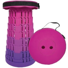Lesser & Pavey Telescopic Stool Pink/purple (LP72948)