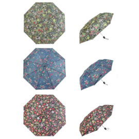Lesser & Pavey Folding Umbrella Floral Asst (LP73158)