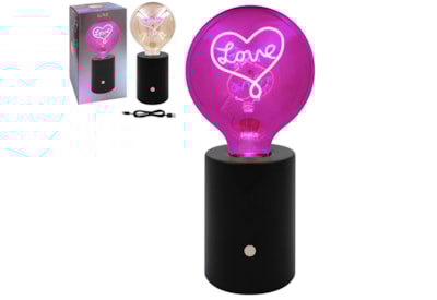 Lesser & Pavey Led Text Lamp Love Lesser & Pavey Led Text Lamp Love