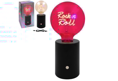 Lesser & Pavey Led Text Lamp Rock N Roll Lesser & Pavey Led Text Lamp Rock N Roll