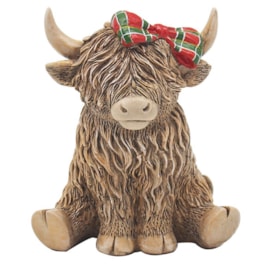 Lesser & Pavey Highland Cow Tartan Bow Lesser & Pavey Highland Cow Tartan Bow