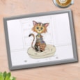 Kimba Kitten Laptray Kimba Kitten Laptray