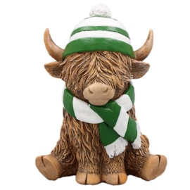 Lesser & Pavey Highland Cow Scarf & Hat Lesser & Pavey Highland Cow Scarf & Hat