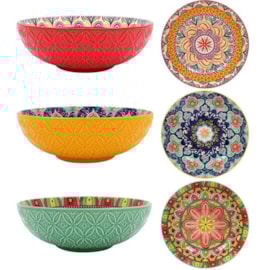 Tuscany Bowl 26Cm 3 Asst
