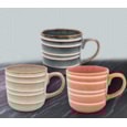 Reactive Glaze Mug 3 Asst Reactive Glaze Mug 3 Asst