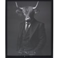 Wall Art Highland Cow In Suit Wall Art Highland Cow In Suit
