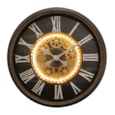 Cog Clock Light Up Bronze 58Cm Cog Clock Light Up Bronze 58Cm