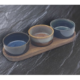 Snack Dishes On Tray S3 Snack Dishes On Tray S3