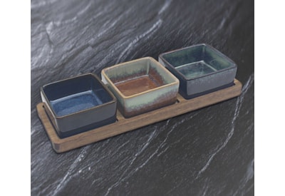 Snack Dishes On Tray S3 Snack Dishes On Tray S3