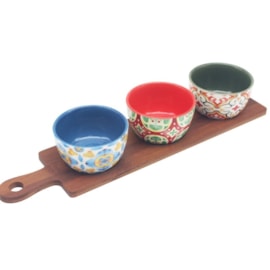 Tuscany Bowls On Tray Set 3 Tuscany Bowls On Tray Set 3