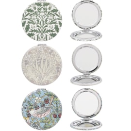 Compact Mirror Wm Morris 3Ass