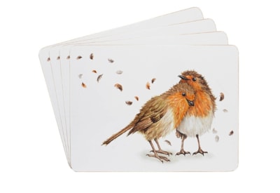 Robin Love Birds Placemats S4 Robin Love Birds Placemats S4