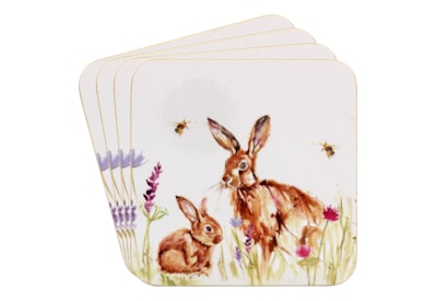 Lesser & Pavey Hares Coasters Set Of 4 (LP95847)