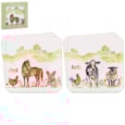 Lesser & Pavey Farmyard Coasters Set Of 4 Lesser & Pavey Farmyard Coasters Set Of 4