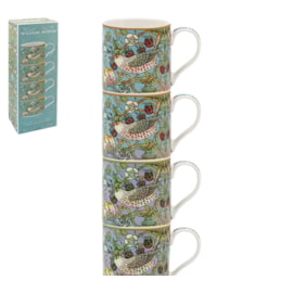 Strawberry Thief Stacking Mugs