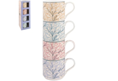 Willow Bough Stacking Mugs S4 Willow Bough Stacking Mugs S4
