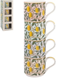 Fruits Stacking Mugs Set 4