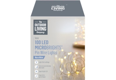 100 Led Pinwire Lights Microbright (LS201100WW)