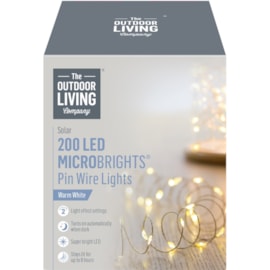 200 Led Pinwire Lights Microbrights (LS201200WW)
